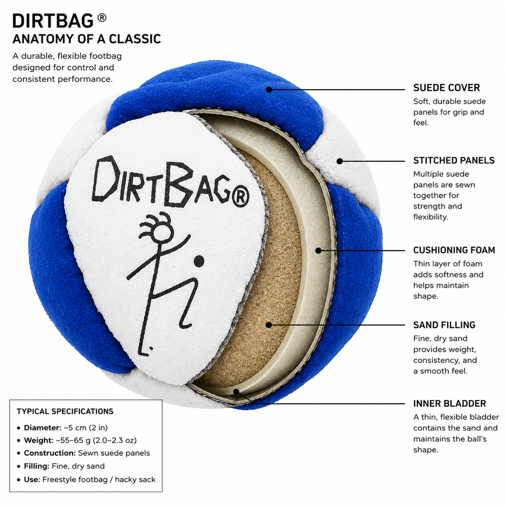 DirtBag Hacky Sack Footbag
